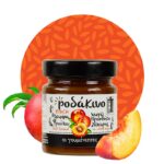 GOUMENISSES, Peach Spread, 100% made from fruits and juices, Handmade, No Sugar added, 220g (Best before 19/07/2026)