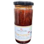 NAOUMIDES, Organic Pepper & Honey Chutney, "Piperomelo", from original Florina peppers, Handmade, BIO, 260g