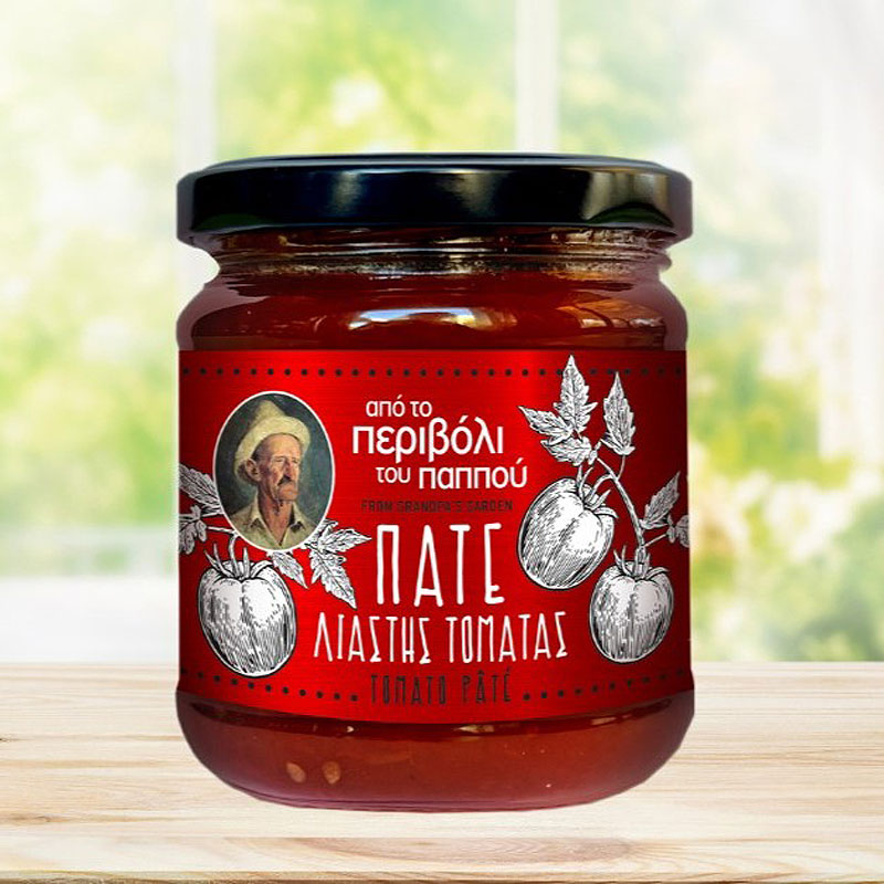 317-1.jpg KONTOS, Sun-dried Tomato Pate from grandfather's garden, 200g (Best before 31/08/2027) - Image 1