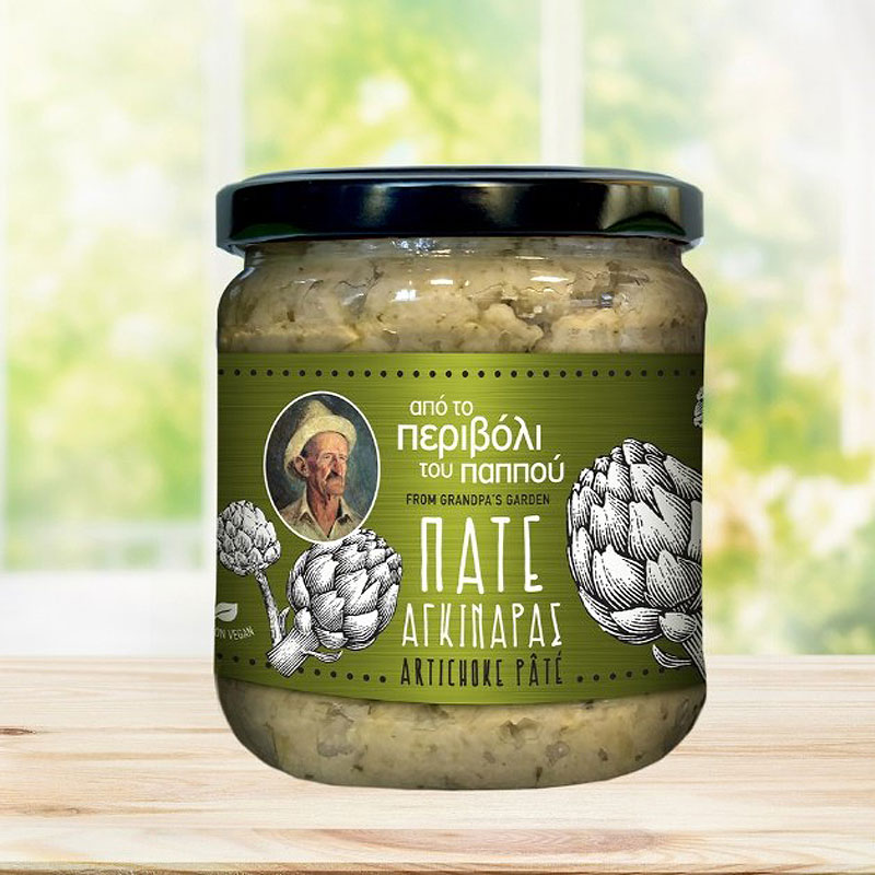 332-1.jpg KONTOS, Artichoke pate from grandpa's garden, 200g (Best before 31/12/2026) - Image 1