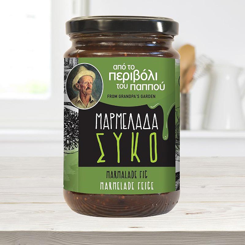 404-1.jpg KONTOS, Fig Jam from grandfather's garden, 360g (Best before 05/09/2027) - Image 1