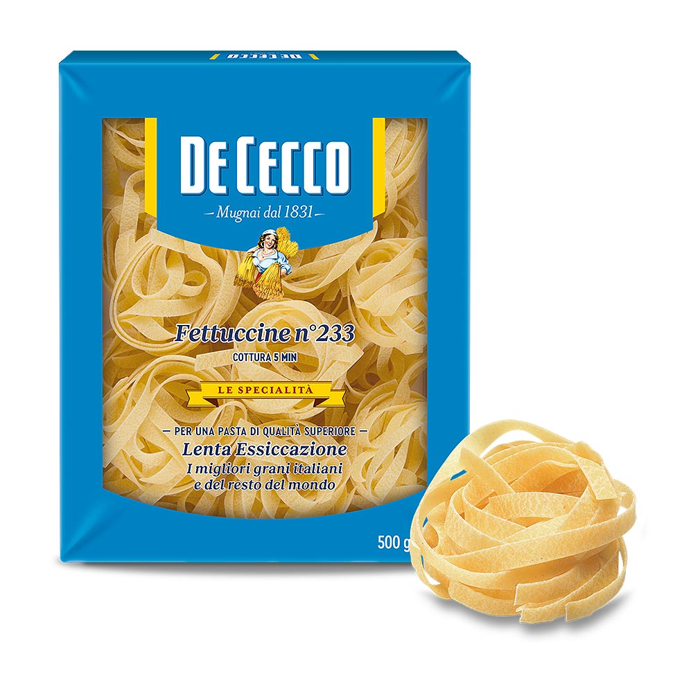 4650-1.jpg DE CECCO, Fettucine No.233, 500g - Image 1