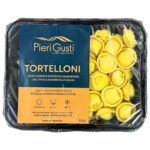 PIERI GUSTI, Tortelloni with Porcini, Manouri Cheese, Anthotiro Cheese & Parmigianno Reggiano, Handmade, Deep Frozen Fresh Pasta, 500g (Best before 28/02/2026)
