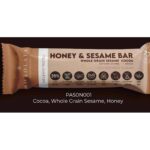 SOKOLATA AGAPITOS 1944, Honey & Sesame bar with whole grain sesame & cocoa nibs, 50g (Best before 23/05/2025)