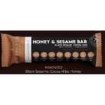 SOKOLATA AGAPITOS 1944, Honey & Sesame bar with black sesame, cocoa & nibs, 50g (Best before 21/06/2025)