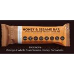 SOKOLATA AGAPITOS 1944, Honey & Sesame bar with  orange, whole grain sesame & cocoa nibs, 50g (Best before 19/04/2025)