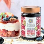 ENTOPIA, Red Fruits Mix Spread (Jam), 100% made from berries & juices, Handmade, No Sugar added, 225g (Best before 31/12/2025) - Image 2