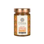 ENTOPIA, Orange Spread (Jam), 100% made from fruits & juices, Handmade, No Sugar added, 225g (Best before 31/12/2025)