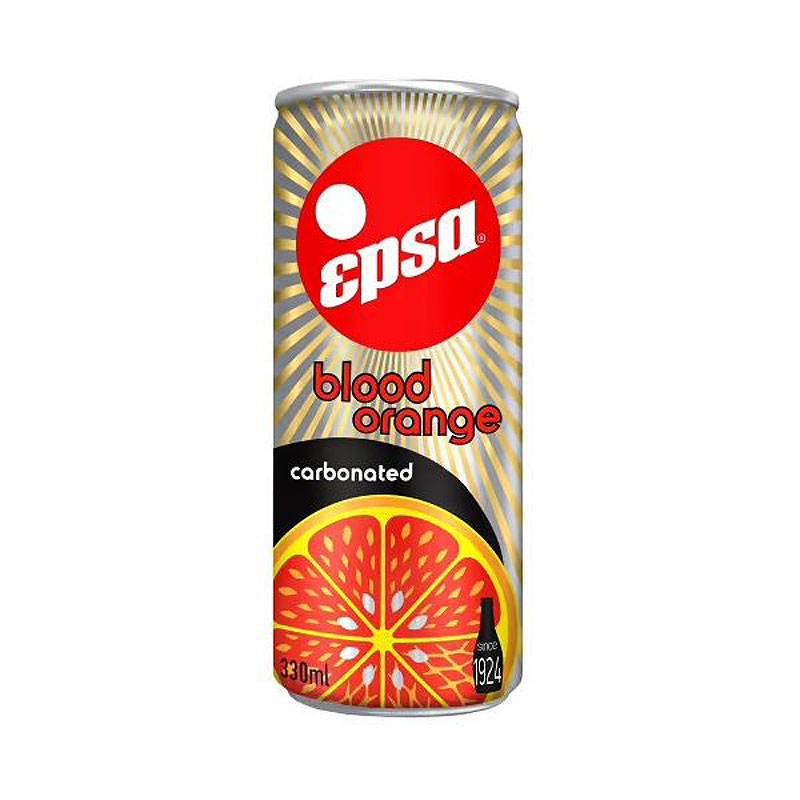 STEP009-1.jpg EPSA, Blood Orange Carbonated, 330ml (Best before 21/05/2025) - Image 1
