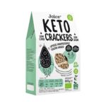 JOICE, KETO, Crackers with gold flaxseed, 60g