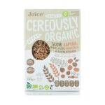 JOICE, CEEREOUSLY ORGANIC, Biological Cereal with Wholegrain Tahini, Walnuts & Ceylon Cinnamon, 350g (Best before 18/06/2025)
