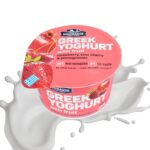KOUKAKIS Greek Yogurt with Strawberry, Sour Cherry & Pomegranate, 0% fat, 150g (Best before 28/05/2025)