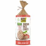 RICE UP, Brown rice crackers with Himalayan salt, 120g (Best before 11/07/2025)