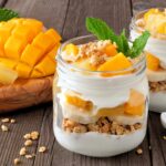 KRI KRI, "Super Spoon", High Protein, Greek Yogurt with Banana, Mango, Flaxseed & Cereals, 0% fat, 170g (Best before 06/06/2025) - Image 2